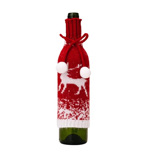 REITINGE Modische Weinflaschen-Kleidung für Weinliebhaber für Weinliebhaber, Weihnachtsdekoration, verbessert Ihre Weinpräsentation von REITINGE