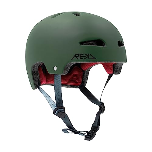 Rekd Ultralite In-Mold Helmet Skateboardhelm, Unisex, für Erwachsene, Grün (Green), 53-56 cm von Rekd