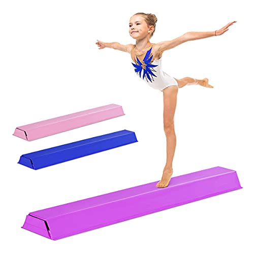 RELAX4LIFE Schwebebalken, Gymnastikbalken mit Klettverschluss, Übungsbalken für Fitness & Training & Turnen & Gymnastik, Bodenbalken wasserdicht, für Kinder & Erwachsene, Balance Beam Klappbar (lila) RELAX4LIFE Schwebebalken, Gymnastikbalken mit Klettverschluss, Übungsbalken für Fitness & Training & Turnen & Gymnastik, Bodenbalken wasserdicht, für Kinder & Erwachsene, Balance Beam Klappbar (lila) von RELAX4LIFE