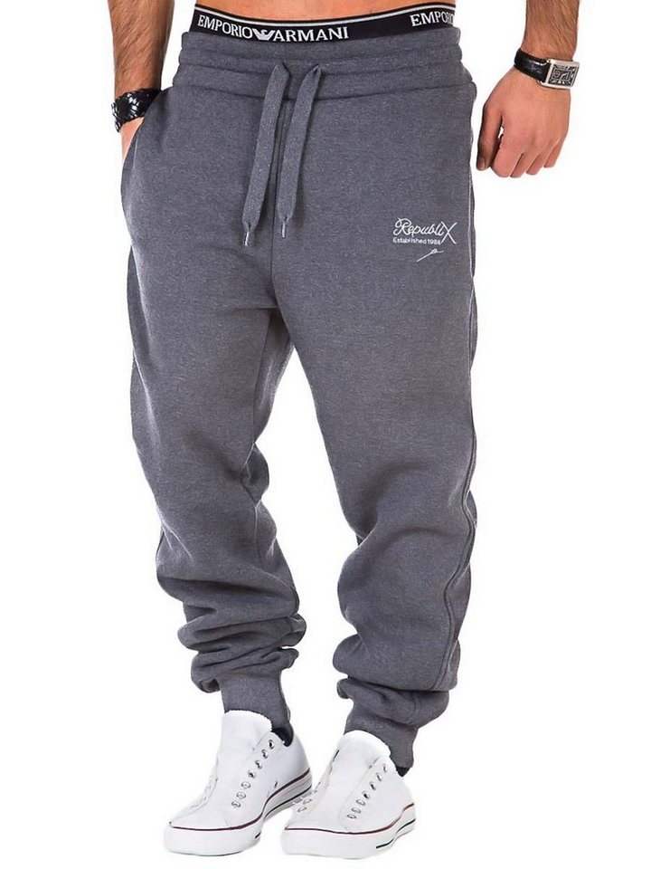 REPUBLIX Jogginghose MARK Herren Sporthose Trainingshose mit Stickerei REPUBLIX Jogginghose MARK Herren Sporthose Trainingshose mit Stickerei von REPUBLIX