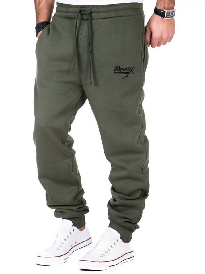 REPUBLIX Jogginghose MARK Herren Sporthose Trainingshose mit Stickerei REPUBLIX Jogginghose MARK Herren Sporthose Trainingshose mit Stickerei von REPUBLIX