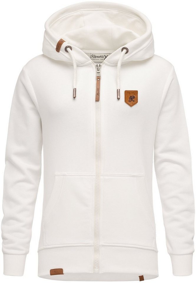 REPUBLIX Kapuzenpullover VIVAN Damen Hoodie Sweatshirt Pullover Zipper Jacke REPUBLIX Kapuzenpullover VIVAN Damen Hoodie Sweatshirt Pullover Zipper Jacke von REPUBLIX