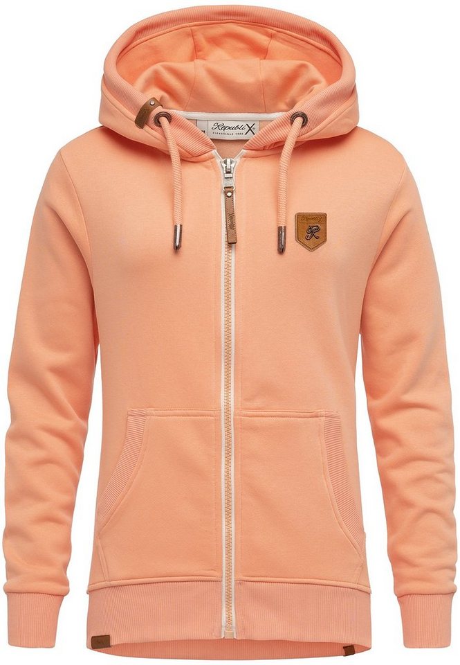 REPUBLIX Kapuzenpullover VIVAN Damen Hoodie Sweatshirt Pullover Zipper Jacke REPUBLIX Kapuzenpullover VIVAN Damen Hoodie Sweatshirt Pullover Zipper Jacke von REPUBLIX