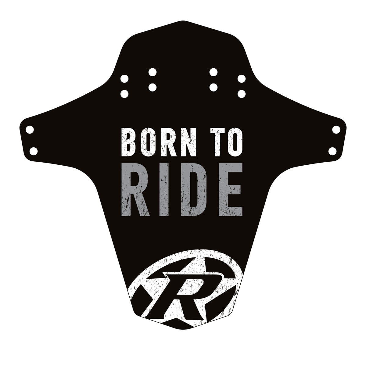 Born to Ride Mudfender - Schwarz/Grau von REVERSE