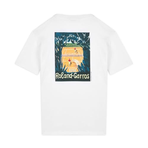 ROLAND GARROS Poster 2020 - Poster 2020 - Offizielle Kollektion - Weiß - aus Baumwolle - für Herren - Größe XL Herren ROLAND GARROS Poster 2020 - Poster 2020 - Offizielle Kollektion - Weiß - aus Baumwolle - für Herren - Größe XL Herren von RG ROLAND GARROS