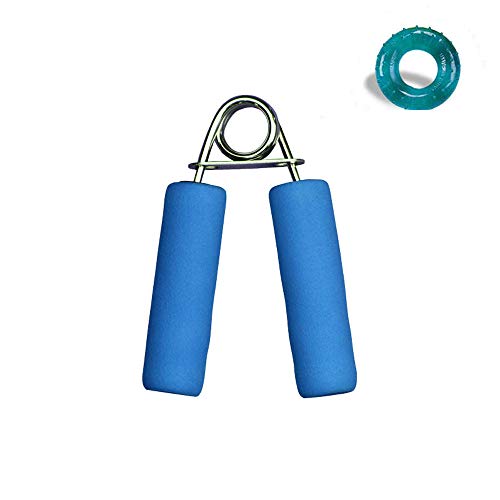 RGFITNESS Handtrainer Ring/Unterarm Training, Handgriff-Übungsgerät - Stärken Sie Griff, Handpresse, Unterarmgriff, Handübung, Greifer, Fingerkraftverstärker.,25kg-Blue RGFITNESS Handtrainer Ring/Unterarm Training, Handgriff-Übungsgerät - Stärken Sie Griff, Handpresse, Unterarmgriff, Handübung, Greifer, Fingerkraftverstärker.,25kg-Blue von RGFITNESS