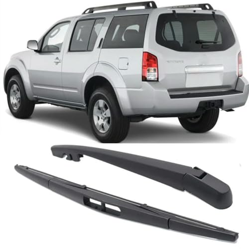 RHGSAO Wipe Heckscheibenwischerblatt & arm Set - 12" für Nissan Pathfinder R51 (2005-2012) Windschutzscheibenbürste von RHGSAO