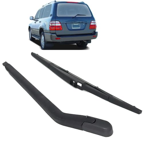 RHGSAO Wipe Heckscheibenwischerblatt & arm Set - 14" für Toyota für Land Cruiser J100 1999-2007 350mm Windschutzscheibenbürste von RHGSAO