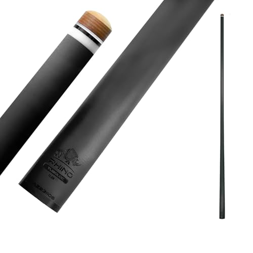 RHINO - 76.2 cm / TUBOLOC Carbon Pool Queue Single Shaft Tip 12.4mm Low Deflection Technology Ultra-Smooth, Easy to Control, Pro Taper RHINO - 76.2 cm / TUBOLOC Carbon Pool Queue Single Shaft Tip 12.4mm Low Deflection Technology Ultra-Smooth, Easy to Control, Pro Taper von RHINO