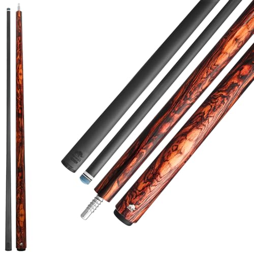 RHINO Cocobolo Retro-Queue, wickellos, 3/8-8-Gelenk, 12,5 mm Spitzendurchmesser RHINO Cocobolo Retro-Queue, wickellos, 3/8-8-Gelenk, 12,5 mm Spitzendurchmesser von RHINO