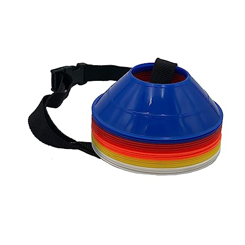 RHINOS sports Mini-Markierungshütchen 20er | aus 5 Farben | mit Trageriemen RHINOS sports Mini-Markierungshütchen 20er | aus 5 Farben | mit Trageriemen von RHINOS sports