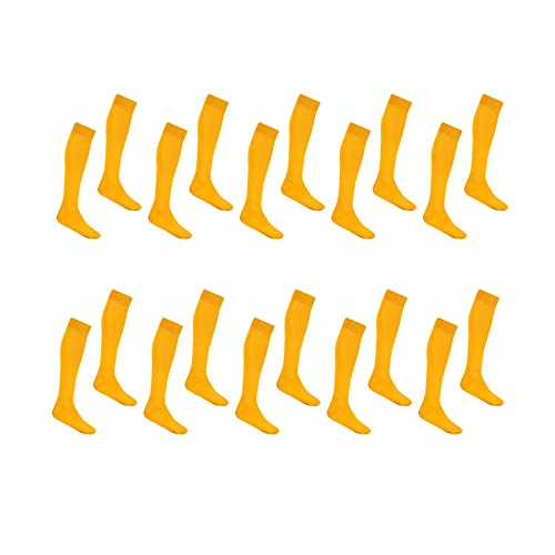 RHINOS sports Strumpfstutzen Unit 10er Pack, Farbe:gelb, Größe:42-44 von RHINOS sports