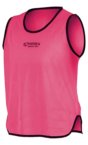 RHINOS sports Trainingsleibchen, Markierungshemd pink 152 von RHINOS sports
