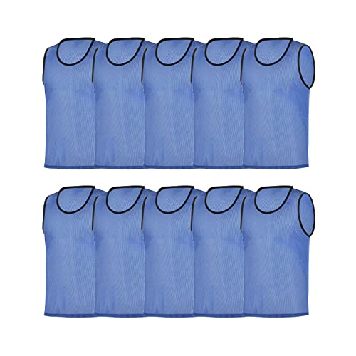 RHINOS sports Trainingsleibchen 10er-Set, Größe:L, Farbe:blau RHINOS sports Trainingsleibchen 10er-Set, Größe:L, Farbe:blau von RHINOS sports