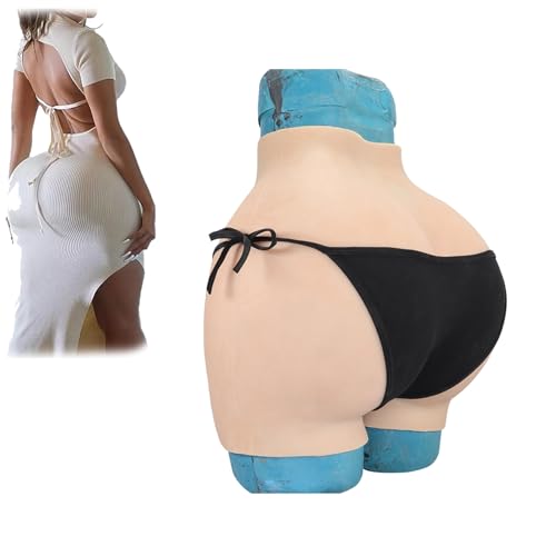 RIEZRS Silikon-HöSchen Mit KüNstlicher Vagina Realistische Sissy-Po-Lift-UnterwäSche Body Shaper FüR GroßE Gesäß- Und HüFtpartie FüR Crossdresser,Color 1,Upgrade von RIEZRS