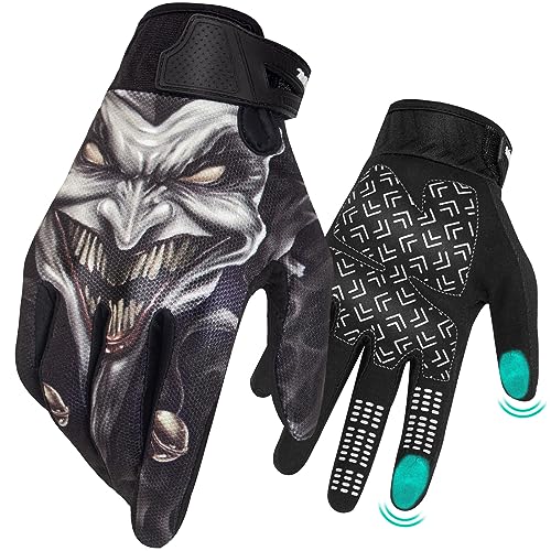 RIGWARL Touchscreen Motorrad Handschuhe Herren, Luftdurchlässige Mesh-Einsätze Handschuhe Skelett Damen, Rutschfest Leicht Langlebige Fahrradhandschuhe Motocross MTB Laufen, Radfahren, Klettern Garten RIGWARL Touchscreen Motorrad Handschuhe Herren, Luftdurchlässige Mesh-Einsätze Handschuhe Skelett Damen, Rutschfest Leicht Langlebige Fahrradhandschuhe Motocross MTB Laufen, Radfahren, Klettern Garten von RIGWARL