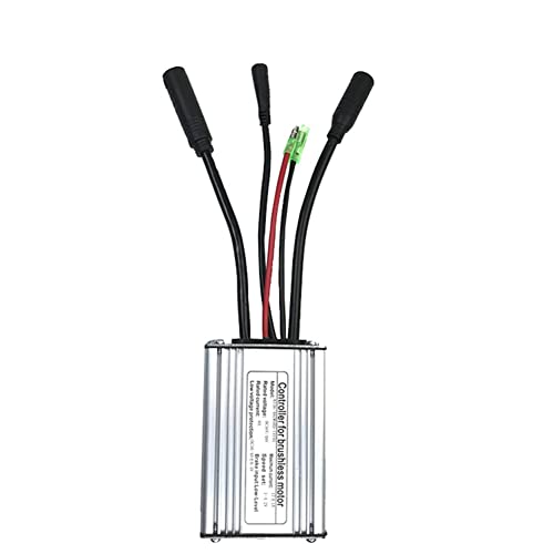 RIKEL 1 Stück Bürstenloser Motorcontroller für Elektrofahrräder, 36 V/48 V, 17 A, 250 W/350 W, Wasserdichter Adapter von RIKEL