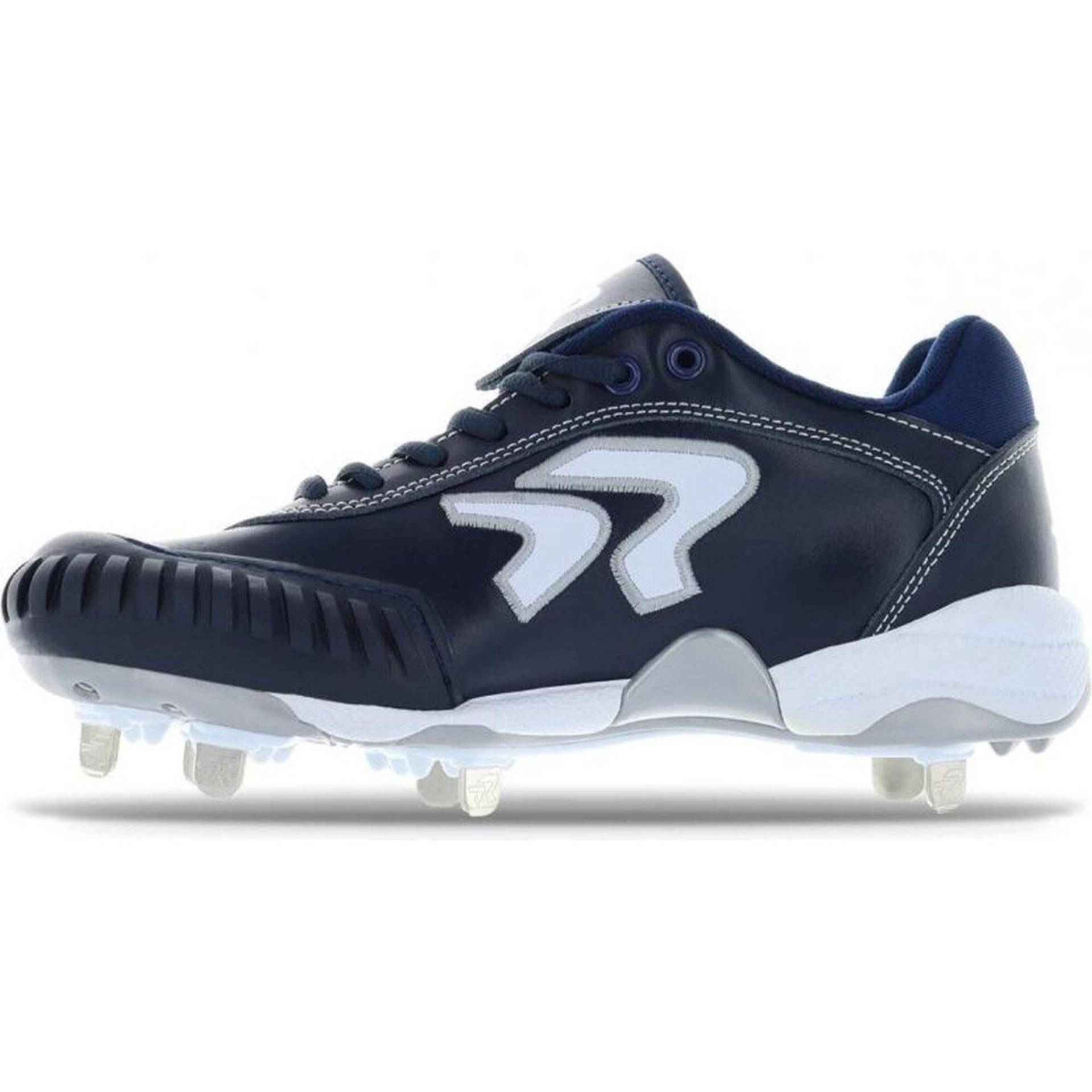 Baseballschuhe - Damen - Metallspikes - Nasenschutz (Dunkelblau) von RINGOR