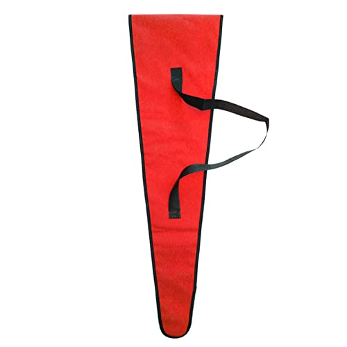 RINUD Fechttasche Verschleißfestes 1680D-Oxford-Materials Hochwertiges Fechttrainingsgerät(Red) von RINUD