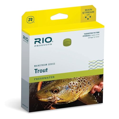 RIO PRODUCTS Unisex-Erwachsene Fly Line Mainstream Trout Dt6F Zitronengrün, Grün, 6 Weight RIO PRODUCTS Unisex-Erwachsene Fly Line Mainstream Trout Dt6F Zitronengrün, Grün, 6 Weight von RIO PRODUCTS
