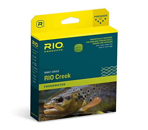 RIO Products Unisex-Erwachsene Rio Creek WF1F Fliegenschnur, dunkelgrün von RIO PRODUCTS