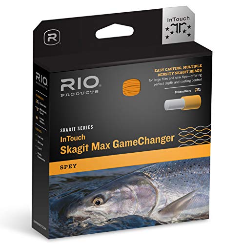 Rio Skagit Max Gamechanger 650gr F/I/S3/S5 Fliegenschnur, dunkelgrün, 650 GR von RIO PRODUCTS