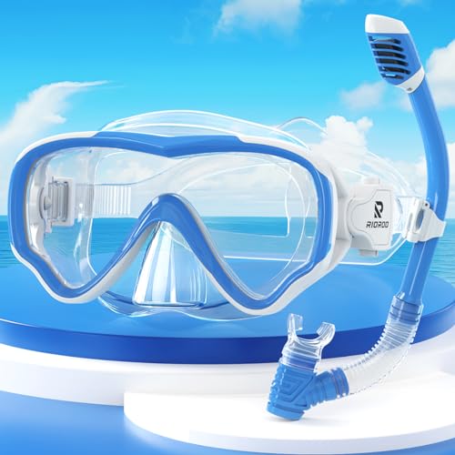 RIOROO Schnorchelset Kinder,Anti-Nebel und Leck Beweis Schwimmbrille ,Kinder einfache Atmung Trocken Schnorchel Brille,wasserdichte Schnorchel Brille für Jungen Mädchen und Jugendliche im Alter 4-14 RIOROO Schnorchelset Kinder,Anti-Nebel und Leck Beweis Schwimmbrille ,Kinder einfache Atmung Trocken Schnorchel Brille,wasserdichte Schnorchel Brille für Jungen Mädchen und Jugendliche im Alter 4-14 von RIOROO