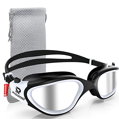 RIOROO Schwimmbrille,Polarisiert Schwimmbrille für Herren Damen Jugendliche,Anti-Beschlag UV-Schutz Kein Auslaufen Verstellbar Gurt Komfort Profi Taucherbrille Schwimmbrillen für Erwachsene RIOROO Schwimmbrille,Polarisiert Schwimmbrille für Herren Damen Jugendliche,Anti-Beschlag UV-Schutz Kein Auslaufen Verstellbar Gurt Komfort Profi Taucherbrille Schwimmbrillen für Erwachsene von RIOROO