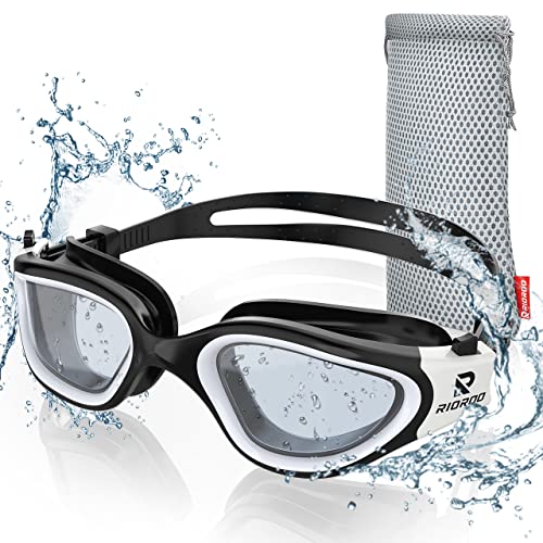 RIOROO Schwimmbrille,Polarisiert Schwimmbrille für Herren Damen Jugendliche,Anti-Beschlag UV-Schutz Kein Auslaufen Verstellbar Gurt Komfort Profi Taucherbrille Schwimmbrillen für Erwachsene RIOROO Schwimmbrille,Polarisiert Schwimmbrille für Herren Damen Jugendliche,Anti-Beschlag UV-Schutz Kein Auslaufen Verstellbar Gurt Komfort Profi Taucherbrille Schwimmbrillen für Erwachsene von RIOROO