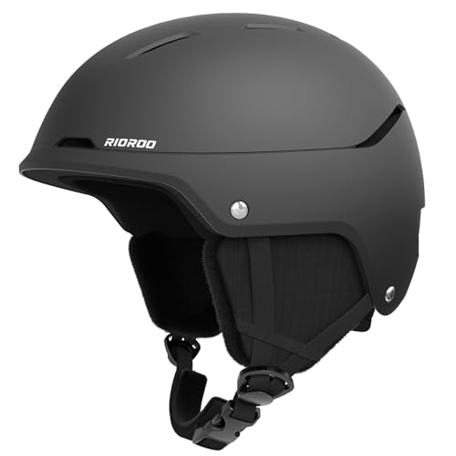 RIOROO Skihelm, Skihelme Herren Damen Jugendliche Größenverstellbar,Warme Flusen-Ohrpolster Snowboardhelm,Leichter Ski Helm mit Verstellbarem Belüftungssystem,Kompatibel mit Einer Skibrille RIOROO Skihelm, Skihelme Herren Damen Jugendliche Größenverstellbar,Warme Flusen-Ohrpolster Snowboardhelm,Leichter Ski Helm mit Verstellbarem Belüftungssystem,Kompatibel mit Einer Skibrille von RIOROO