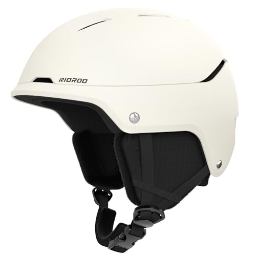 RIOROO Skihelm, Skihelme Herren Damen Jugendliche Größenverstellbar,Warme Flusen-Ohrpolster Snowboardhelm,Leichter Ski Helm mit Verstellbarem Belüftungssystem,Kompatibel mit Einer Skibrille RIOROO Skihelm, Skihelme Herren Damen Jugendliche Größenverstellbar,Warme Flusen-Ohrpolster Snowboardhelm,Leichter Ski Helm mit Verstellbarem Belüftungssystem,Kompatibel mit Einer Skibrille von RIOROO