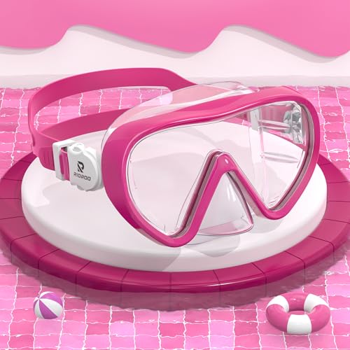 RIOROO Taucherbrille Kinder,Schwimmbrille Kinder für Jungen Mädchen Jugendliche,Tauchmaske mit Nasenabdeckung 180°Panorama HD Anti Nebel Anti-Leck für Kinder 6-16 Jahre RIOROO Taucherbrille Kinder,Schwimmbrille Kinder für Jungen Mädchen Jugendliche,Tauchmaske mit Nasenabdeckung 180°Panorama HD Anti Nebel Anti-Leck für Kinder 6-16 Jahre von RIOROO