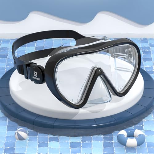 RIOROO Taucherbrille Kinder,Schwimmbrille Kinder für Jungen Mädchen Jugendliche,Tauchmaske mit Nasenabdeckung 180°Panorama HD Anti Nebel Anti-Leck für Kinder 6-16 Jahre RIOROO Taucherbrille Kinder,Schwimmbrille Kinder für Jungen Mädchen Jugendliche,Tauchmaske mit Nasenabdeckung 180°Panorama HD Anti Nebel Anti-Leck für Kinder 6-16 Jahre von RIOROO