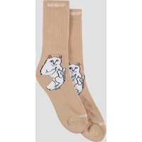 RIPNDIP Lord Nermal Socks almond von RIPNDIP