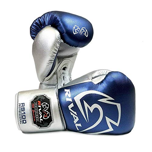 RIVAL RS100 Boxhandschuhe Blau Silber Training Sparring - Blau Silber, 16oz RIVAL RS100 Boxhandschuhe Blau Silber Training Sparring - Blau Silber, 16oz von RIVAL