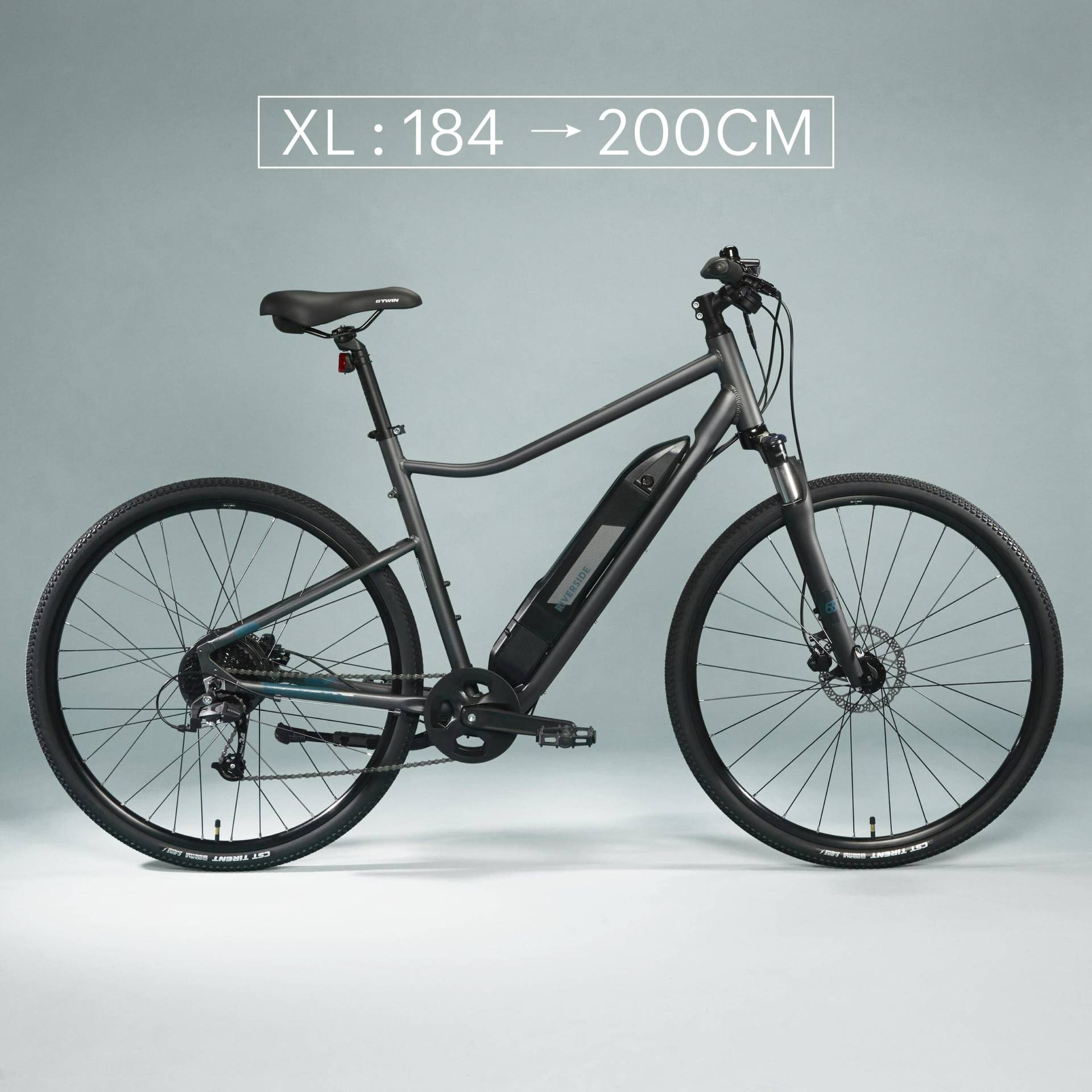 E-Bike Cross 28 Zoll 500E grau E-Bike Cross 28 Zoll 500E grau von RIVERSIDE