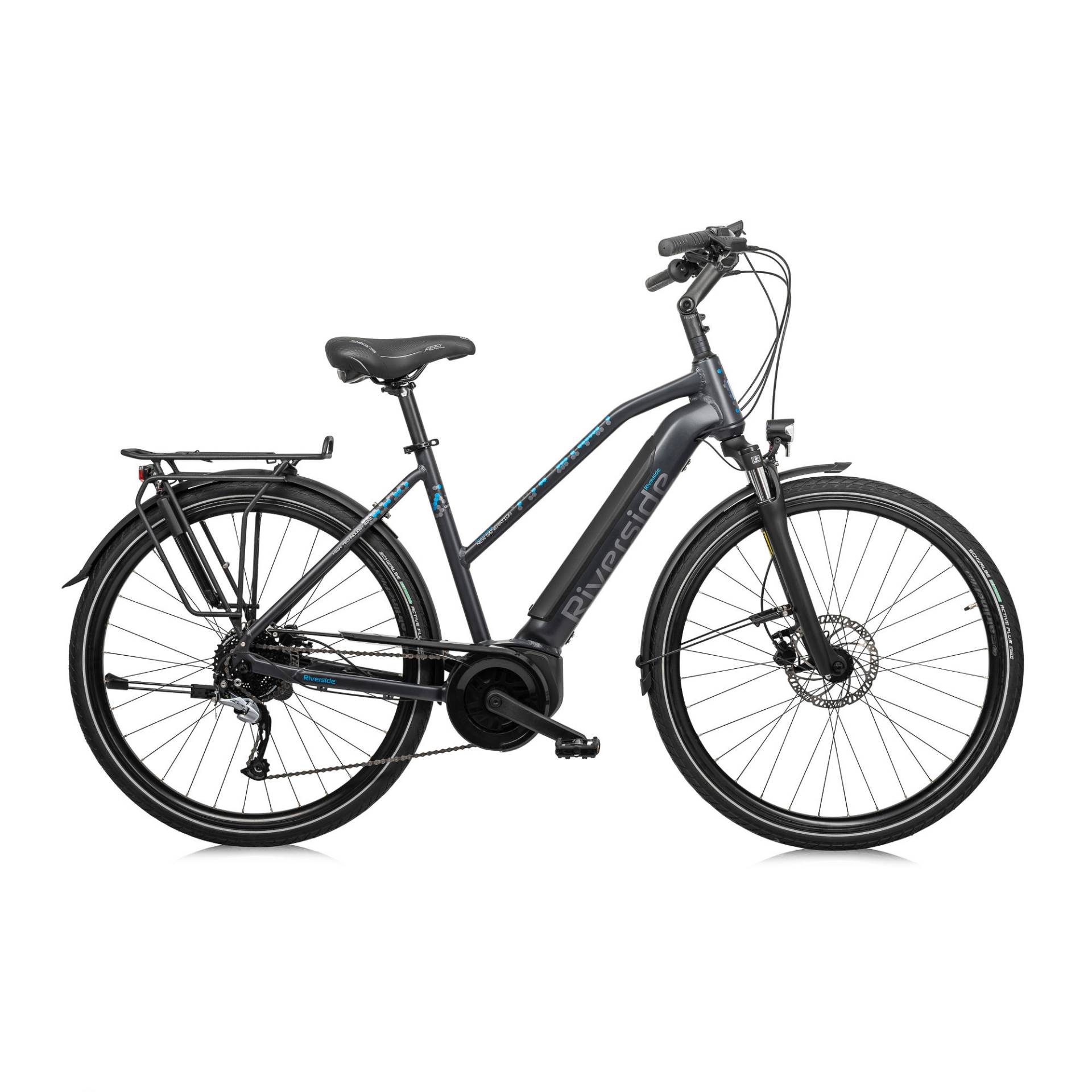 E-Bike Trekkingrad 28 Zoll Riverside Active Plus Damen PT 400 Wh von RIVERSIDE