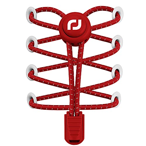 RJ-Sport Elastische Schnürsenkel mit Schnellverschluss – Schnellschnürsystem für einzigartigen Komfort, perfekten Sitz und starken Halt(Reflektierendes Rot) RJ-Sport Elastische Schnürsenkel mit Schnellverschluss – Schnellschnürsystem für einzigartigen Komfort, perfekten Sitz und starken Halt(Reflektierendes Rot) von RJ-Sport