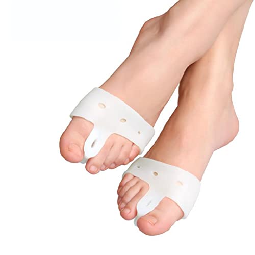 RJDJTTBD Bunion-Zehenspreizer, Korrektur-Hallux-Valgus-Glätteisen, kieferorthopädische Zehenspangen, Silikon-Zehenfußabdeckung, Pflegewerkzeug von RJDJTTBD