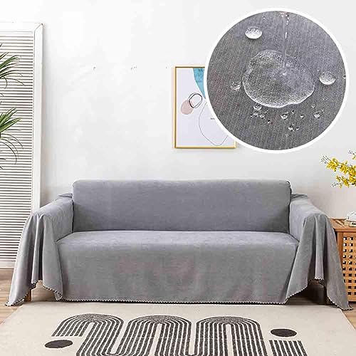 RJDJTTBD Extra große Überwürfe für 4-Sitzer-Sofa, Sofaüberwürfe groß für 4-Sitzer, Sofaüberwürfe groß für 3-Sitzer, Sofadeckenbezug für Couch, Sofa und Bett, A-180 x 130 cm von RJDJTTBD