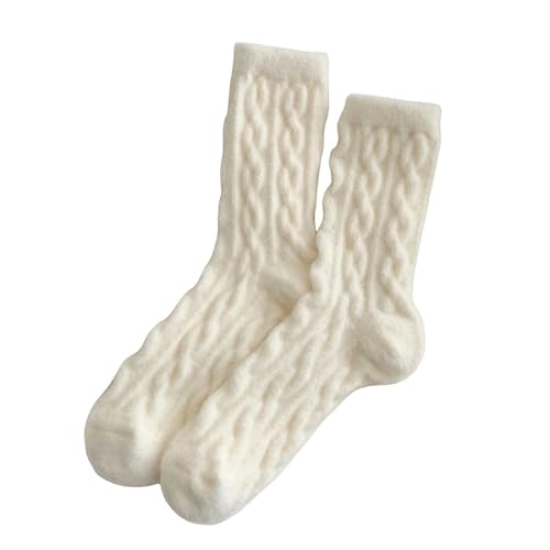 RJDJTTBD Flauschige Socken, warme Damensocken, Wintermode, Flauschige Socken, 3 Paar von RJDJTTBD