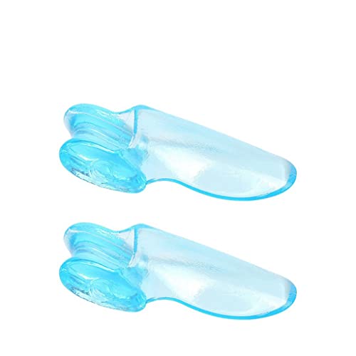 RJDJTTBD Gel-Zehen-Bunion-Separator-Korrektor, Hallux-Valgus-Korrektor –-Separator/Glätter, Unisex-Fußpflege, weiche Protektoren, Glätteisen, Linderung von Schmerzen von RJDJTTBD