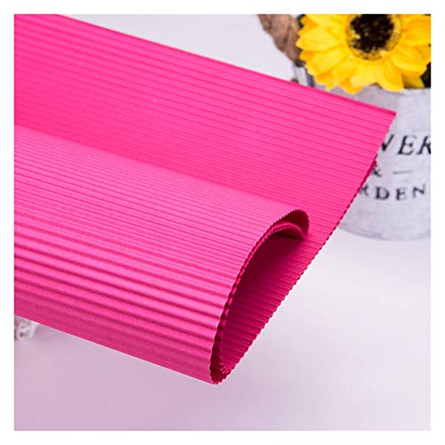 RJDJTTBD Geschenkpapier, Papierbox, Geschenkpapier, verdicktes Blumen-Geschenkpapier, 2 Rollen (Farbe: Pink) von RJDJTTBD