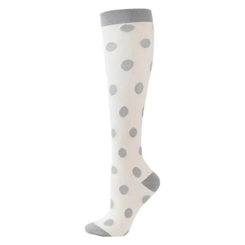 RJDJTTBD LULUMAIC 1 Paar Kompressionssocken für Männer und Frauen, Laufen, Basketball, Radfahren, Wandern, Nylon-Sportsocken, Krampfadern, Schmerzlinderung, Ödeme, Kniestrümpfe von RJDJTTBD