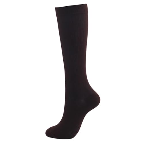 RJDJTTBD LULUMAIC Männer Frauen Kompression Strümpfe Krampfadern Lange Socken Bein Linderung Schmerzen Knie Druck Unisex Einfarbig Oberschenkel Hohe Rohr Nylon von RJDJTTBD