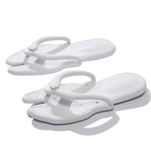 RJDJTTBD Sommer Herren- und Damen-Flip-Flops, Flugreisen, superleicht, Hotel, Pool, Fitnessstudio, Badezimmer, Strand, rutschfeste, Faltbare Flip-Flops, Dusche, Hausschuhe, Sandalen von RJDJTTBD