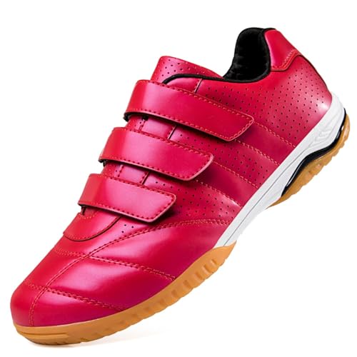 RJPzidK Professionelle Fechtschuhe Turnschuhe für Das Training Sportschuhe für Männer Und Frauen Wettkampftraining Professionelle Sportschuhe(Red,31#) von RJPzidK