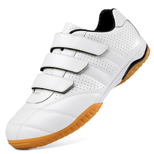 RJPzidK Professionelle Fechtschuhe Turnschuhe für Das Training Sportschuhe für Männer Und Frauen Wettkampftraining Professionelle Sportschuhe(White,36#) von RJPzidK