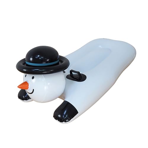 Aufblasbares Snowboard Winter Outdoor Spaß Spielzeug Zum Rodeln Skifahren Aufblasbares Ski Board Aufblasbarer Schneeschlitten Ski Board Schlitten von RKJRTK