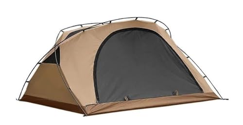 Eisfischerzelt DREI-Personen-Outdoor-Camping-Känguru-Zelt, Windschutz, tragbar, zusammenklappbar, Wandern, ultraleichte Pavillons Campingzelt(Sand Inner Tent) von RLVYTA